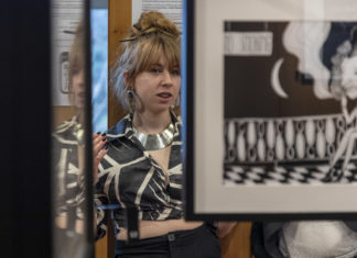 Egy 15 éves grafikus Budáról – kiállítás a Marciban