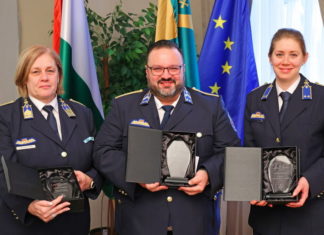 Véletlenül lett rendőr Csemer Tibor, az év rendőre