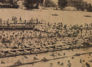 Budai kerthelyiségekben és ingyenstrandon vészelték át 100 éve a fővárosiak a kánikulát