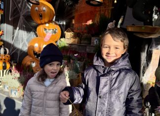 Halloween-i hangulat a Remetekertvárosban