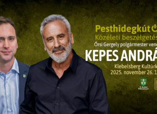 Kepes Andrással folytatódik a PesthidegkútON