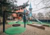 8,6 méteres torony, mókuskerék, középkori rugós paripák: megújult a Százszorszép Óvoda udvara