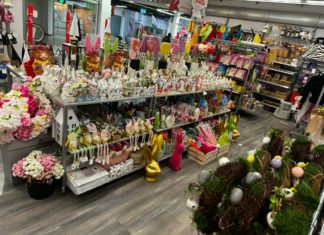 Nyúl a fenyőfán, szív a nyúlon: karácsonyi díszért mentünk, Valentin-nap és húsvét fogadott egy budai áruházban